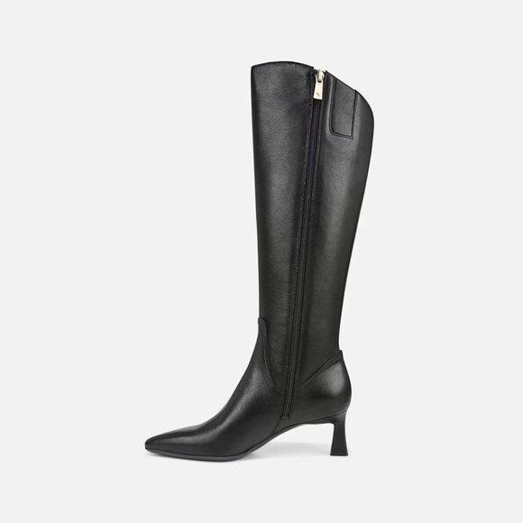 Naturalizer Deesha Women’s Black Leather Knee High Boots Size 9M - - Picture 3 of 11